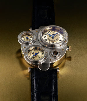 Antiqua Perpetual Calendar  Vianney Halter White Gold preowned watch at A Collected Man London