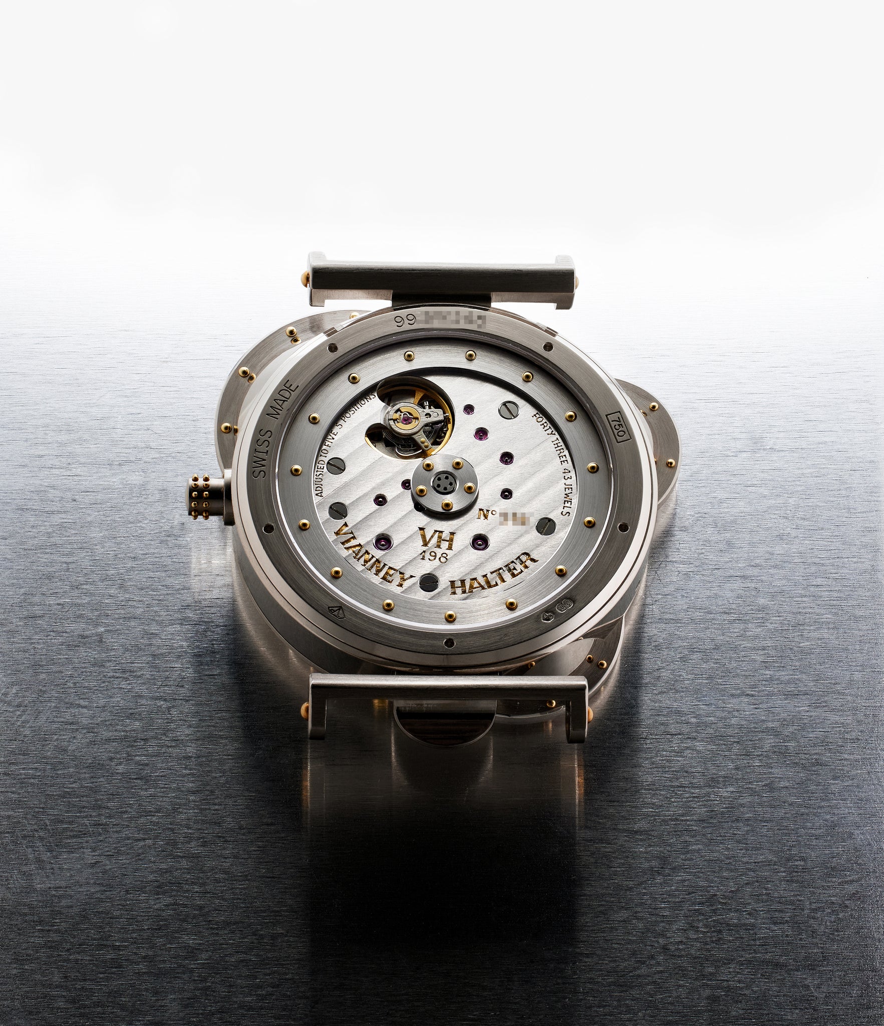 collect Vianney Halter Antiqua Perpetual Calendar  White Gold preowned watch at A Collected Man London