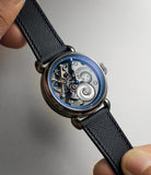 preowned Voutilainen 28Ti  Titanium preowned watch at A Collected Man London