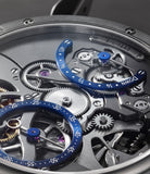 caseback 28Ti  Voutilainen Titanium preowned watch at A Collected Man London
