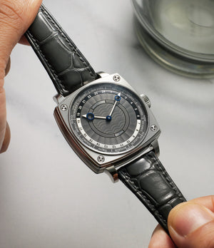 CSW "Cushion Shape Worldtime" | Stainless Steel