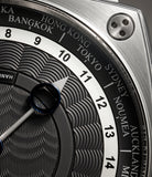 CSW "Cushion Shape Worldtime" | Stainless Steel