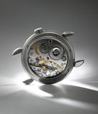 caseback Voutilainen GMT-6  White Gold preowned watch at A Collected Man London