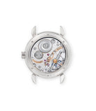 caseback Voutilainen GMT-6  White Gold preowned watch at A Collected Man London