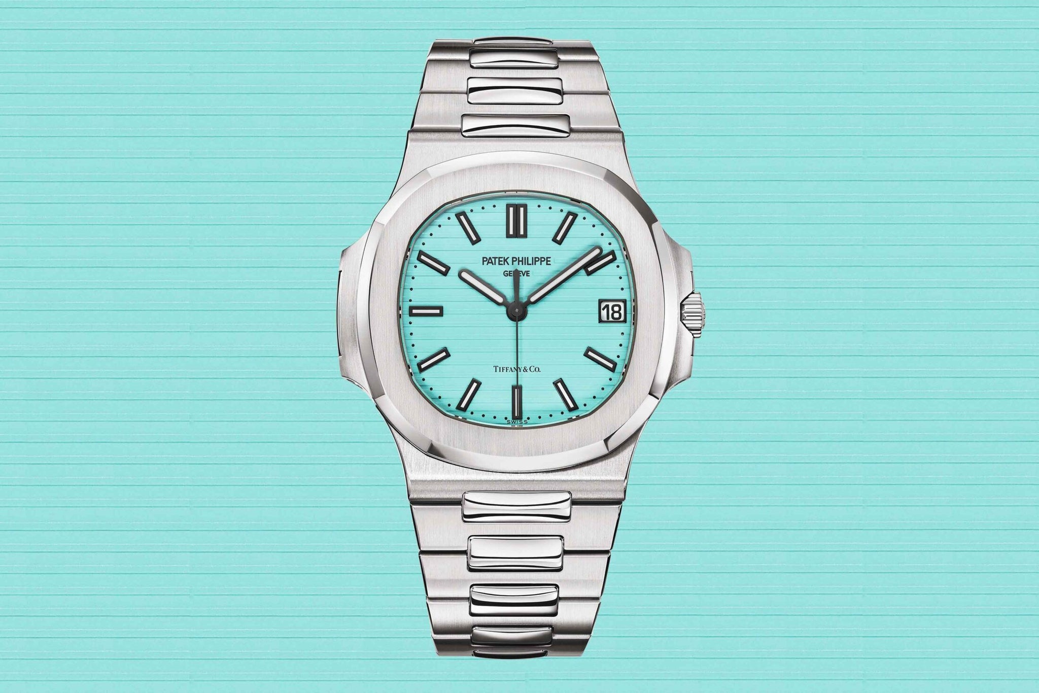 Patek Philippe Nautilus with Tiffany Blue Dial Sells for $6.5 Million