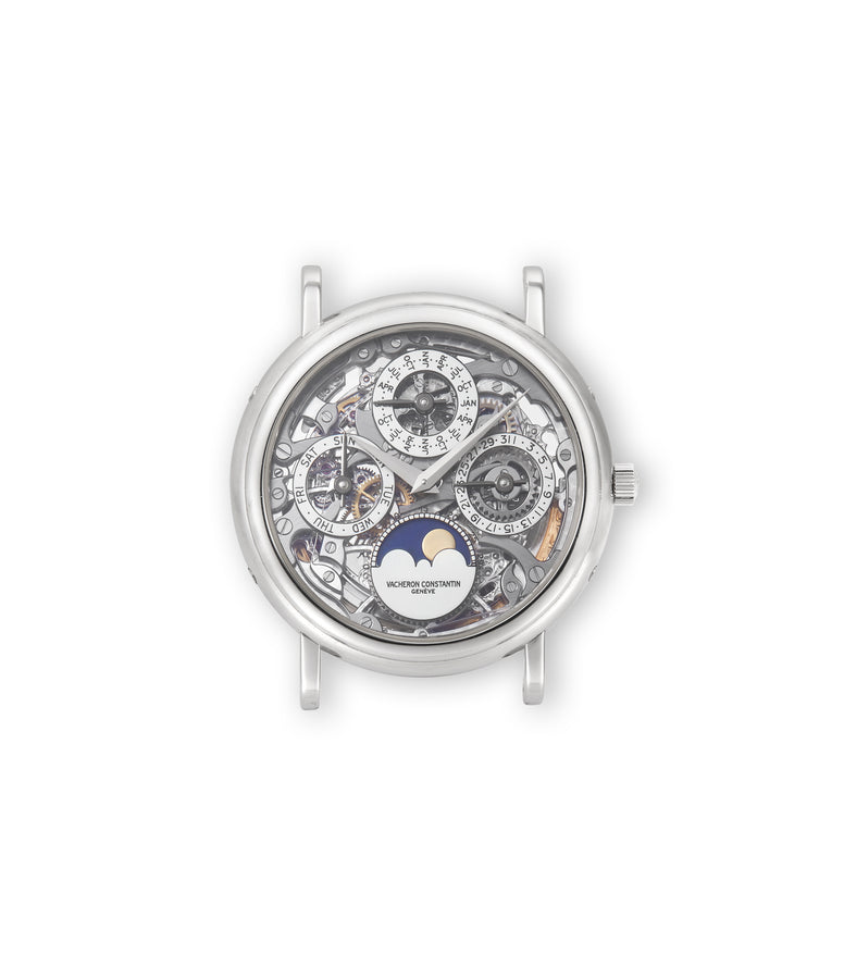buy Vacheron Constantin Perpetual Calendar 43032/000P-7072 Platinum preowned watch at A Collected Man London