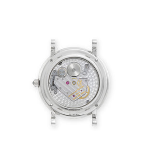 caseback Parmigiani Fleurier Toric Tourbillon  Platinum preowned watch at A Collected Man London