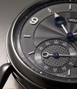 selling Voutilainen Vingt-8  Titanium preowned watch at A Collected Man London