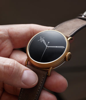 Bronze H. Moser & Cie. Confidential Project X Concept Vanta Black 8200-1700  preowned watch at A Collected Man London