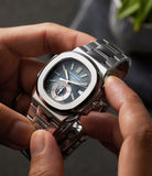 Stainless Steel Patek Philippe Chronograph Nautilus 5980A/1A-001  preowned watch at A Collected Man London