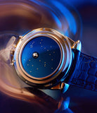 caseback De Bethune DBDRS5  Rose Gold preowned watch at A Collected Man Londo