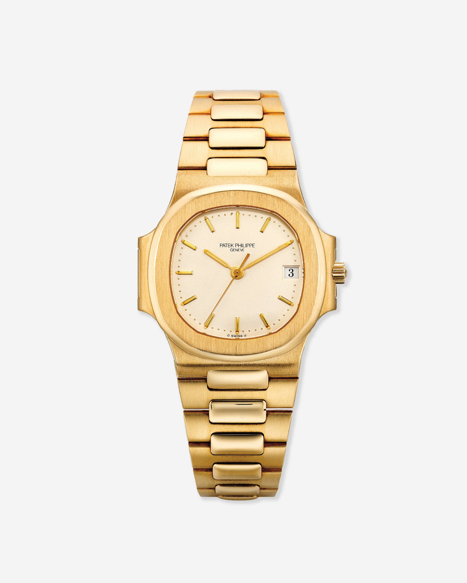 Patek Philippe Vintage Nautilus Reference 3800/1JA, A Yellow Gold