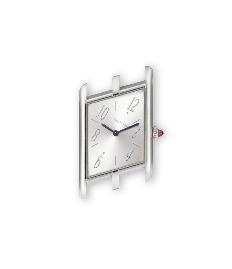 buy Cartier Asymétrique WGTA0042 Platinum preowned watch at A Collected Man London