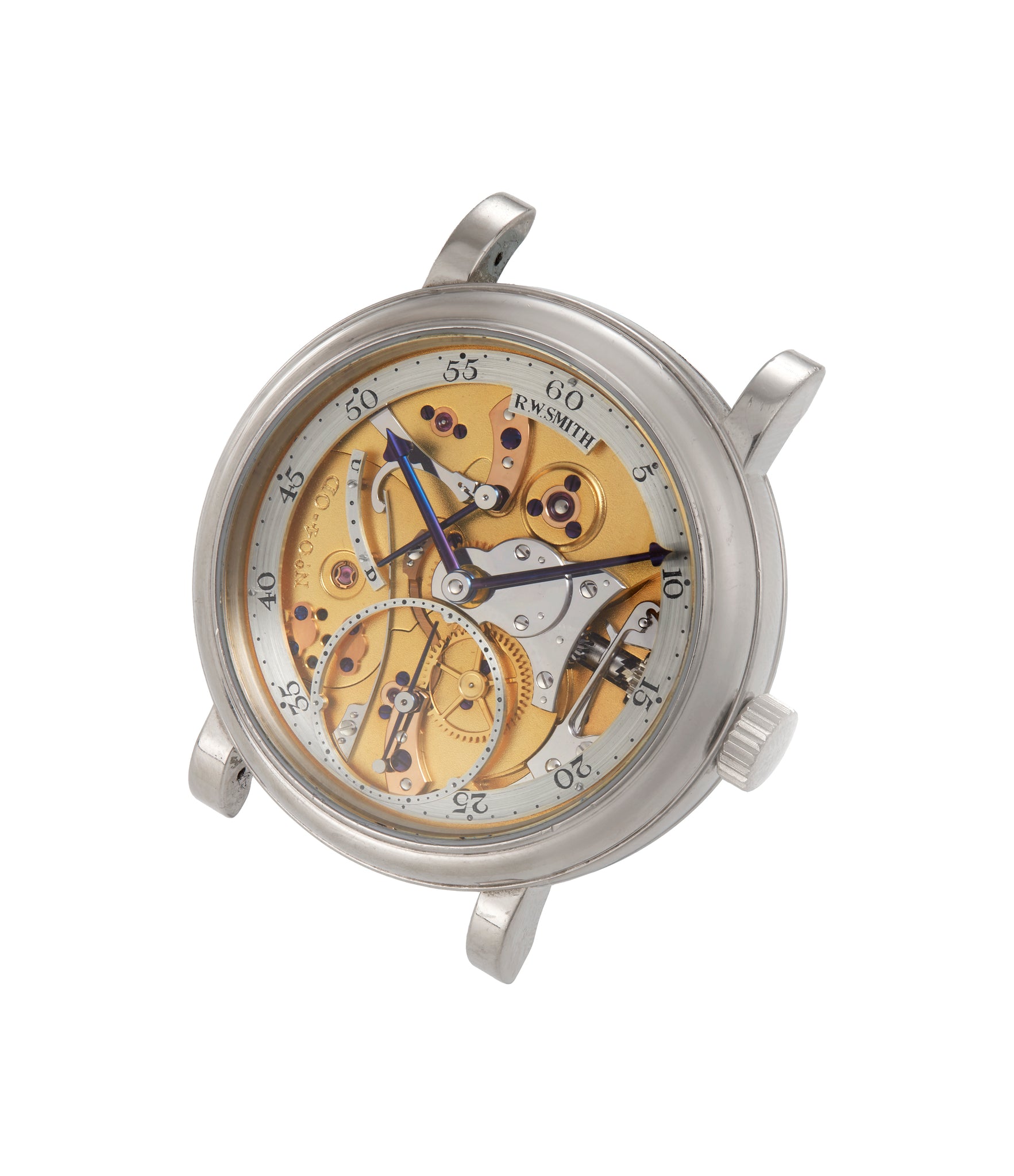 collect Roger W. Smith Series 2 Open Dial  White Gold preowned watch at A Collected Man London