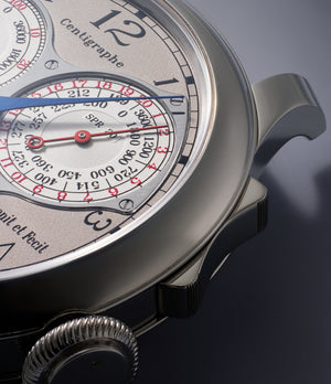 for sale F. P. Journe Centrigraphe Souverain  Platinum preowned watch at A Collected Man London
