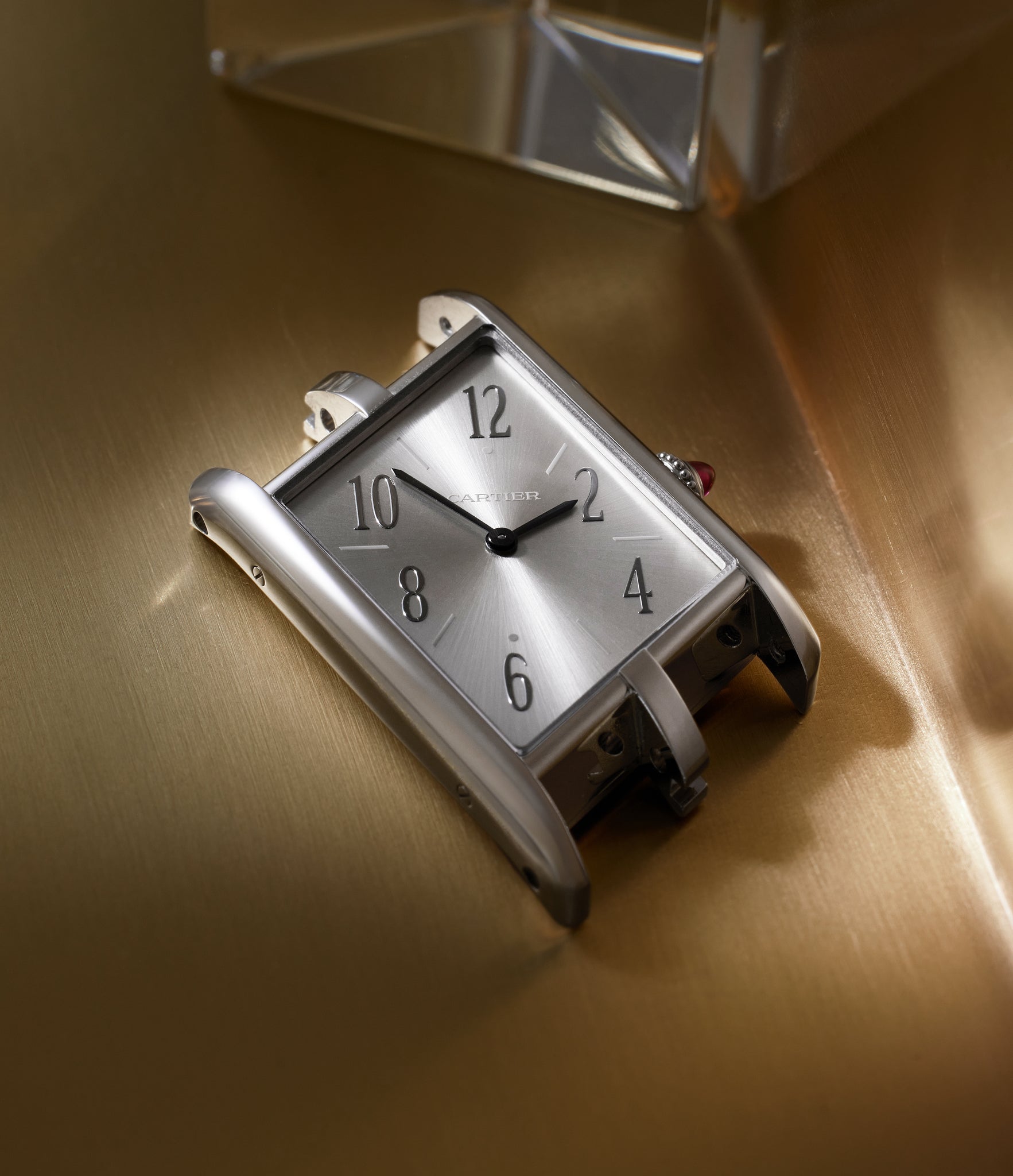 Platinum Cartier Asymétrique WGTA0042  preowned watch at A Collected Man London