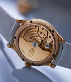 caseback F. P. Journe Octa Calendrier  Rose Gold preowned watch at A Collected Man London