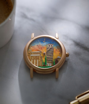 Ulysse Nardin San Marco 136-77-9/PISA Yellow Gold preowned watch at A Collected Man London