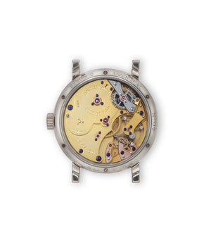 caseback Roger W. Smith Series 2 Open Dial  White Gold preowned watch at A Collected Man London