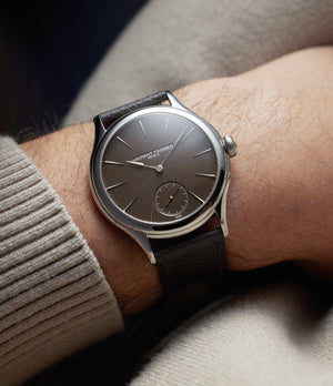 Galet Micro-Rotor Prototype | Besançon Certified | Stainless Steel Laurent_Ferrier_Galet_Micro-Rotor_Prototype_LCF004-AC_stainlesssteel_A_Collected_Man_London_06.jpg A Collected Man london