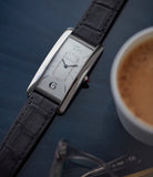 sell rare Cartier Tank Cintrée platinum Limited Edition time-only dress watch for sale online A Collected Man London UK specialist rare watches