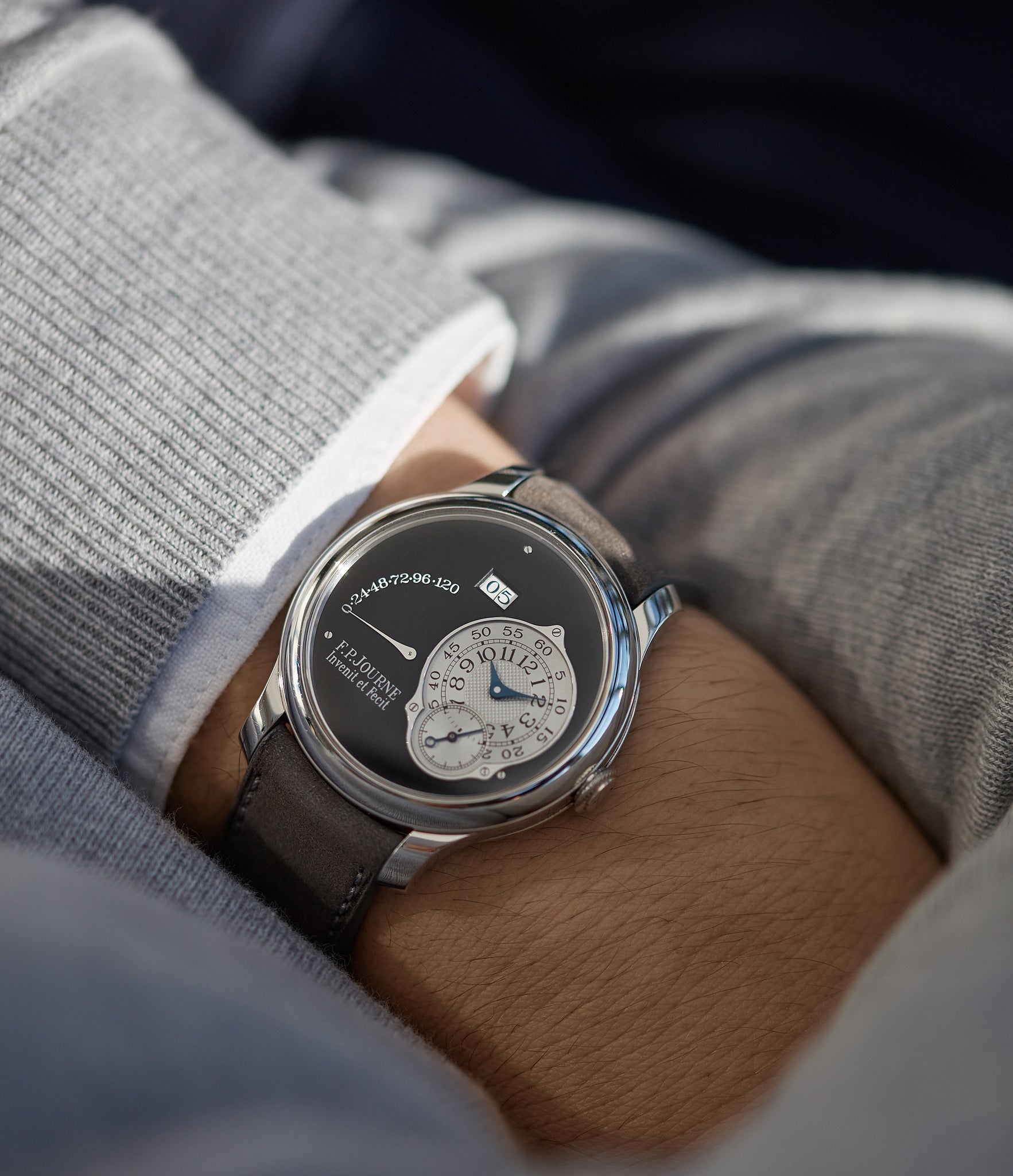 Octa Réserve de Marche | 40mm | Platinum