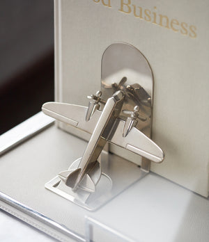 Art Deco Airplane Bookends | Circa 1930s