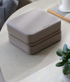 London, six-watch box Six-watch box in fossi grey Saffiano leather | A Collected Man | Available World Wide