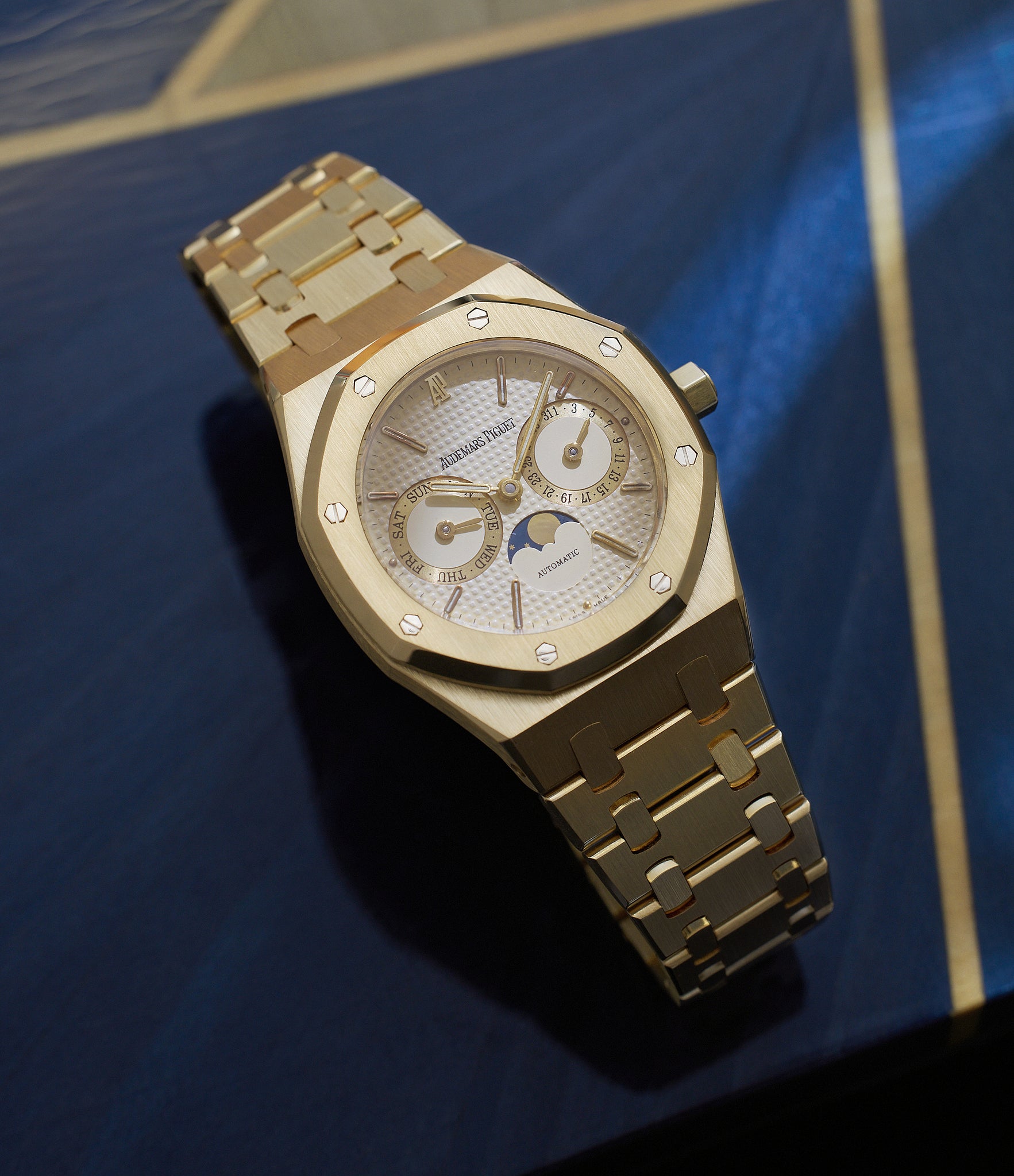 Front Dial | Audemars Piguet 25594BA |  Royal Oak | Yellow Gold | Day Date | A Collected Man | Available Worldwide