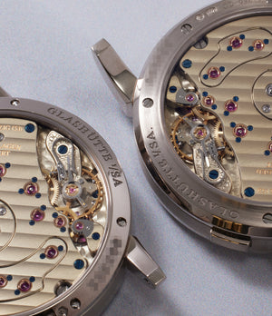 Caseback | A Lange Sohne Lange 1 | 20th Anniversary Set | 101.063 & 811.063 | White Gold | A Collected Man | Available Worldwide