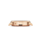 Left case side | luxury rare pre-owned A. Lange & Söhne Lange 1 111.032 Rose Gold preowned watch at A Collected Man London