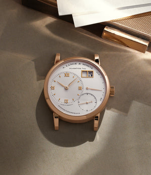 buy A. Lange & Söhne Lange 1 111.032 Rose Gold preowned watch at A Collected Man London