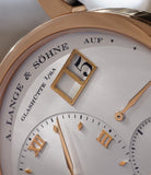 luxury rare pre-owned A. Lange & Söhne Lange 1 111.032 Rose Gold preowned watch at A Collected Man London