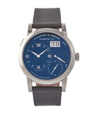 Lange 1 | blue dial | White Gold