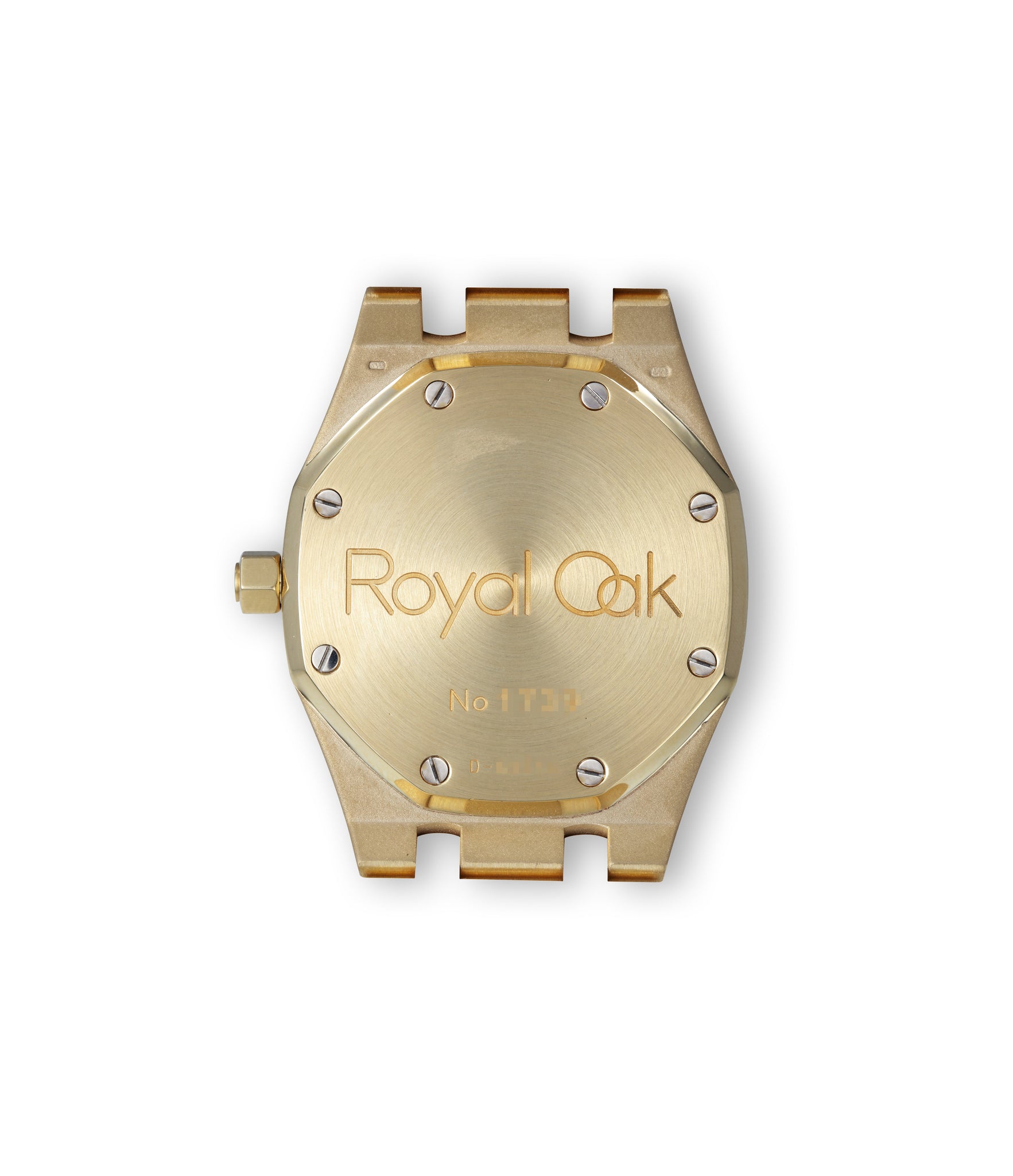 Caseback | Audemars Piguet 25594BA |  Royal Oak | Yellow Gold | Day Date | A Collected Man | Available Worldwide