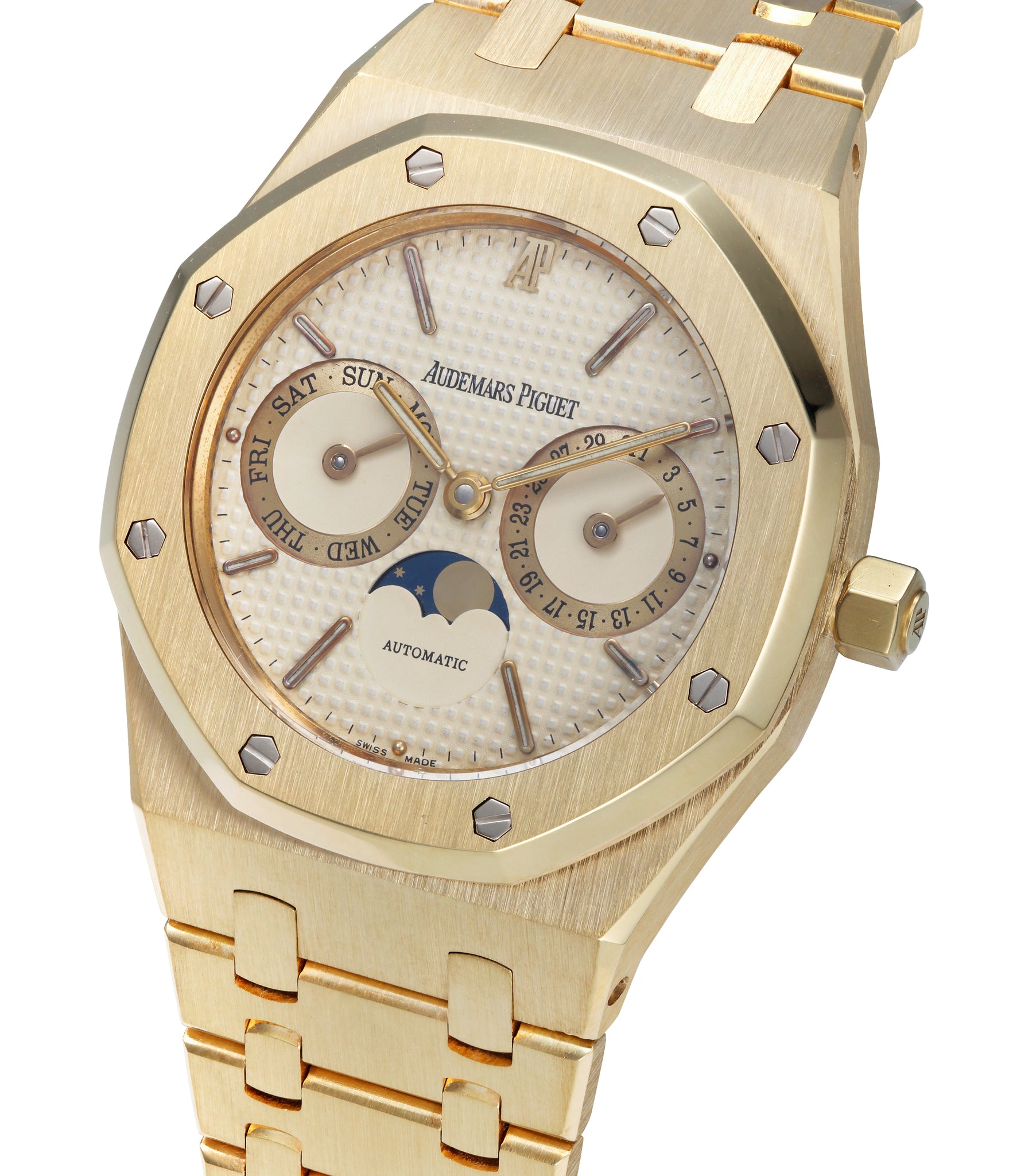 Front Dial | Audemars Piguet 25594BA |  Royal Oak | Yellow Gold | Day Date | A Collected Man | Available Worldwide