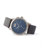 A. Lange & Söhne Saxonia | Blue Dial | White Gold |Buy at a Collected Man | Available Worldwide