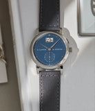 A. Lange & Söhne Saxonia | Blue Dial | White Gold |Buy at a Collected Man | Available Worldwide