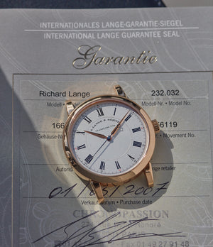 Richard Lange | 232.032 | Rose Gold