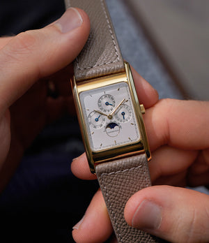 Buy grained leather quality watch strap in truffle taupe taupe from A Collected Man London, in short or regular lengths. We are proud to offer these hand-crafted watch straps, thoughtfully made in Europe, to suit your watch. Available to order online for worldwide delivery.