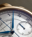 A. Lange & Söhne 1815 | Dial | On-Wrist Chronograph | Rose Gold | Buy Watch At A Collected | Available Worldwide