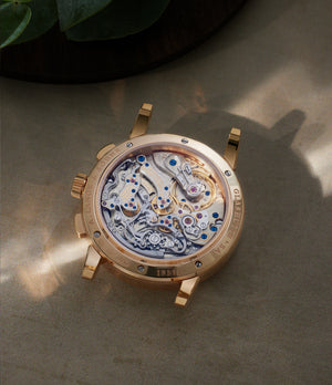 A. Lange & Söhne 1815 | Dial | Sapphire Case Back | Chronograph | Rose Gold | Buy Watch At A Collected | Available Worldwide