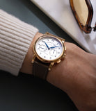 A. Lange & Söhne 1815 | Dial | On-Wrist Chronograph | Rose Gold | Buy Watch At A Collected | Available Worldwide