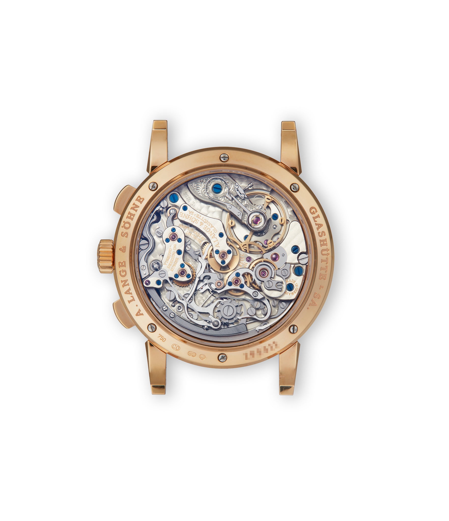 A. Lange & Söhne 1815 | Dial | Saphhire Case back | Chronograph | Rose Gold | Buy Watch At A Collected | Available Worldwide