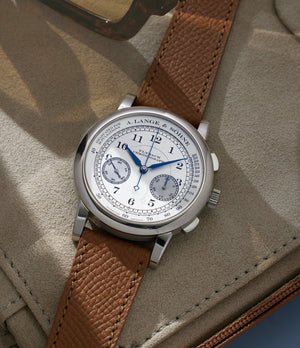 A. Lange & Sohne 1815 Chronograph “First Gen” | White Gold | Available worldwide at A Collected Man