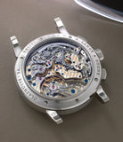 Caseback | A. Lange & Sohne 1815 Chronograph “First Gen” | White Gold | Available worldwide at A Collected Man