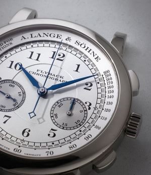 A. Lange & Sohne 1815 Chronograph “First Gen” | White Gold | Available worldwide at A Collected Man