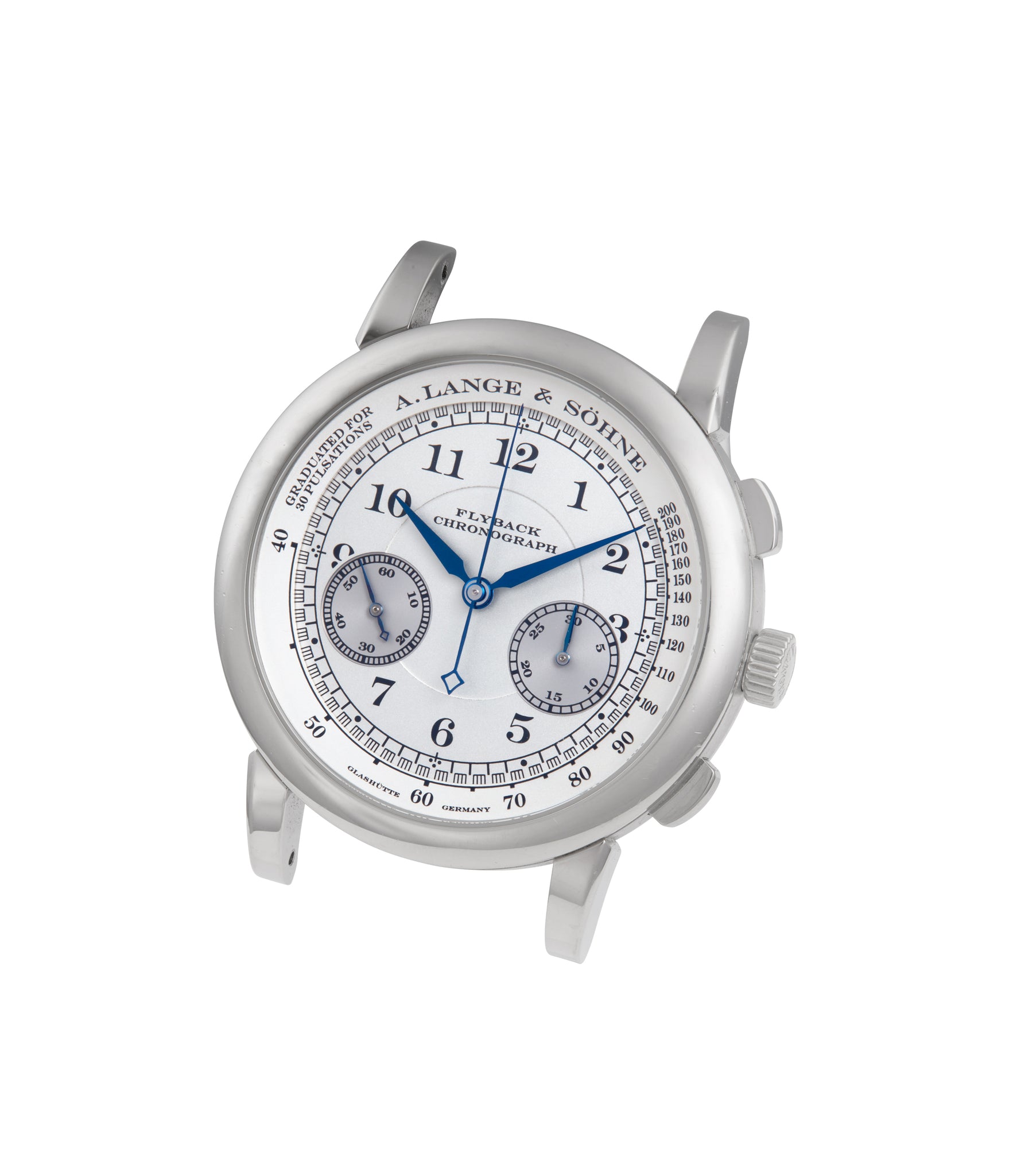 A. Lange & Sohne 1815 Chronograph “First Gen” | White Gold | Available worldwide at A Collected Man