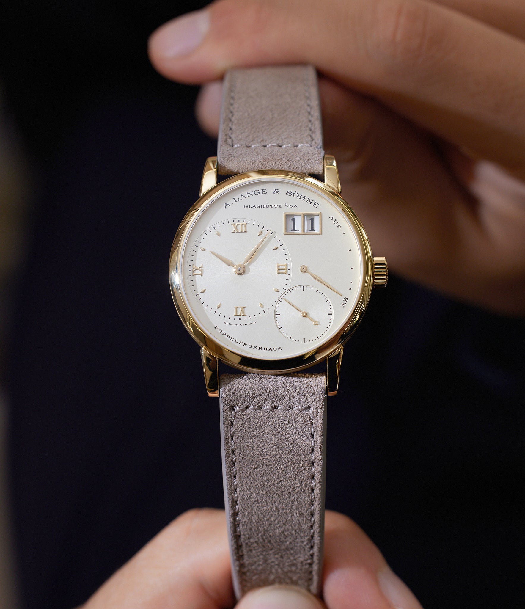A.Lange & Söhne “Little” Lange 1 | Ref. 111.025  | Platinum | Buy rare Watches at A Collected Man London