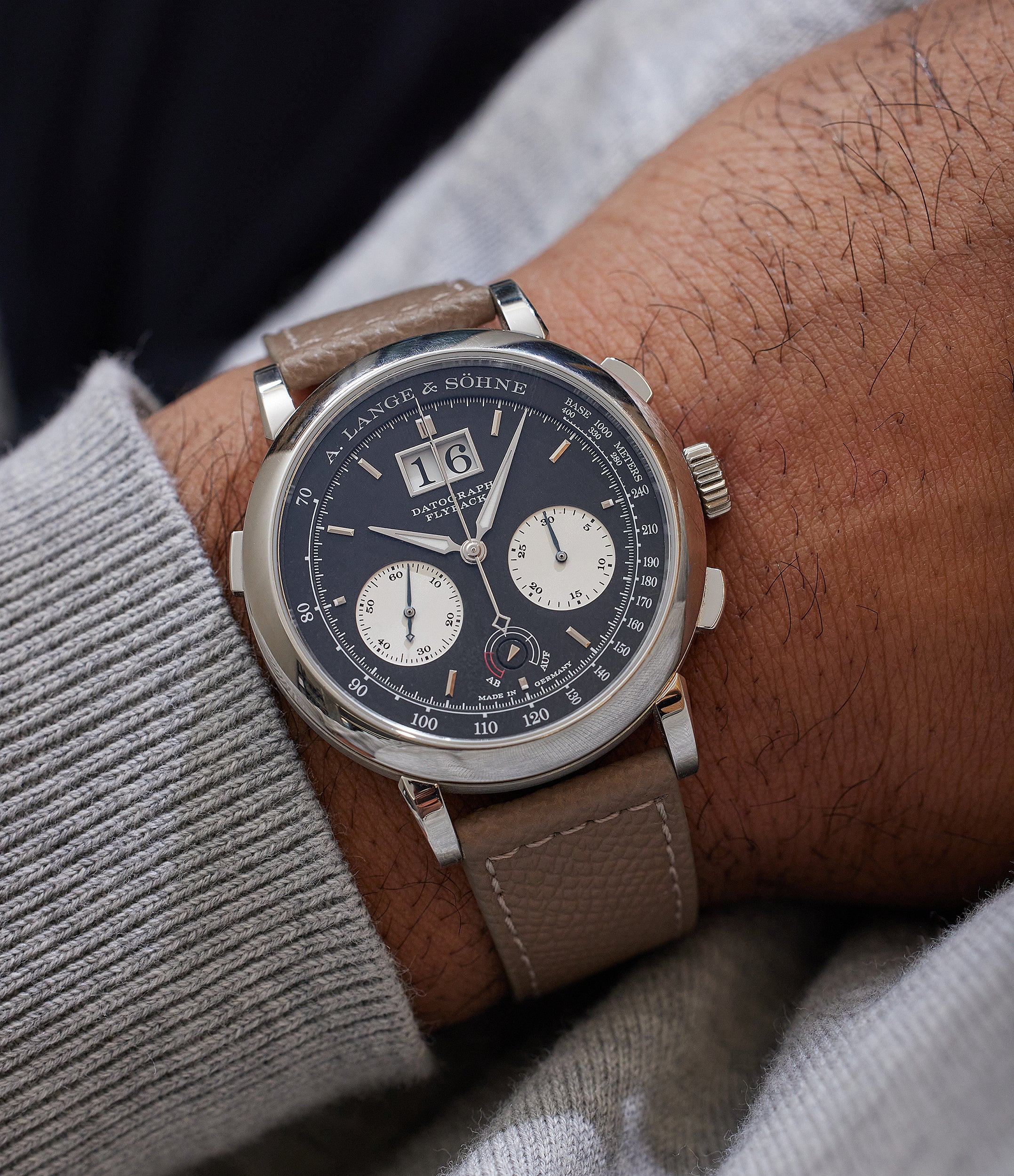 Buy Datograph 405.035 | A. Lange and Söhne watch – A COLLECTED MAN